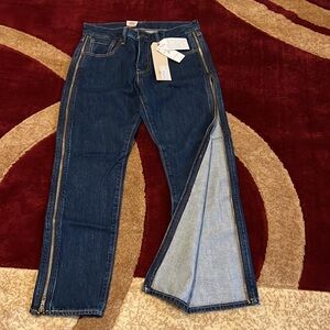 Women's Levi's 505c Cropped Jeans Size 27